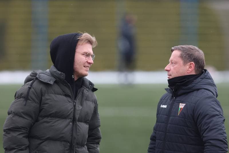 Football. Sparing. GKS Tychy - Hutnik Krakow. 13.01.2024