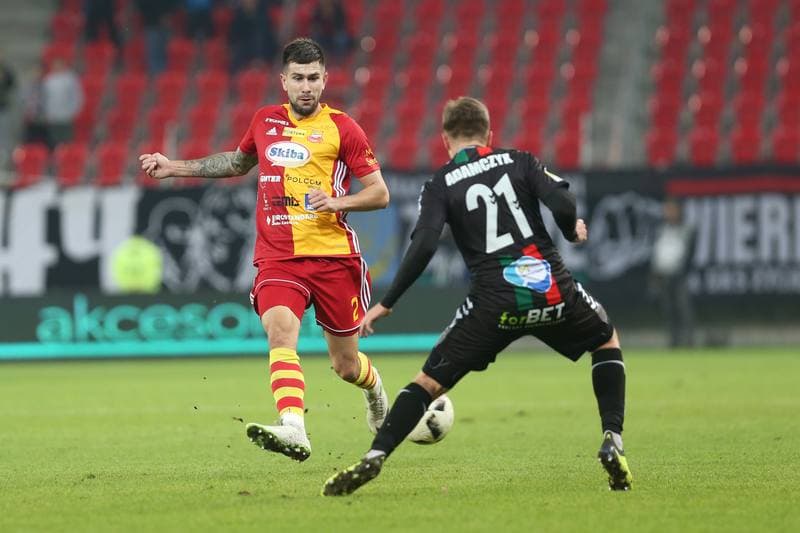 Football. Fortuna I Liga. GKS Tychy - Chojniczanka Chojnice. 02.11.2018