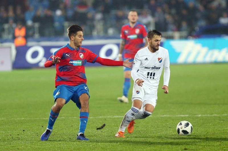 Football. Fortuna:Liga. Banik Ostrava - Viktoria Plzen. 03.11.2018