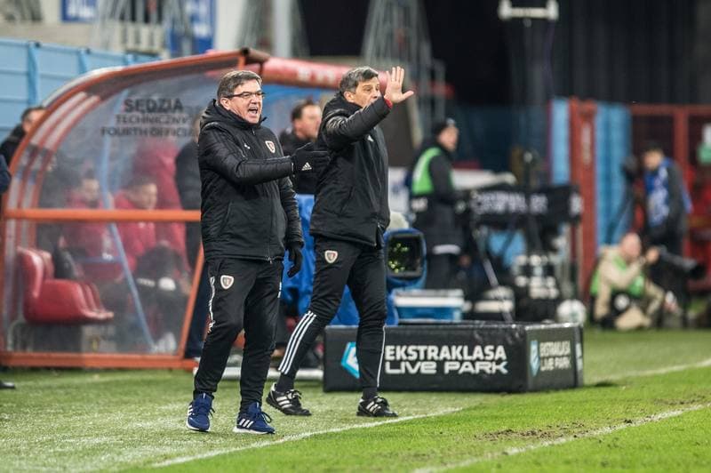 Football. PKO BP Ekstraklasa. Piast Gliwice - Pogon Szczecin. 05.02.2022