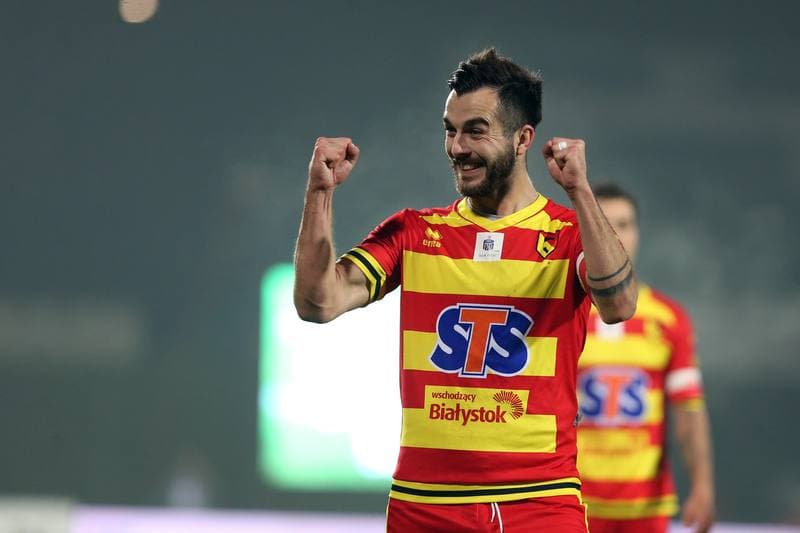 Football. Lotto Ekstraklasa. Zaglebie Sosnowiec - Jagiellonia Bialystok. 05.11.2018