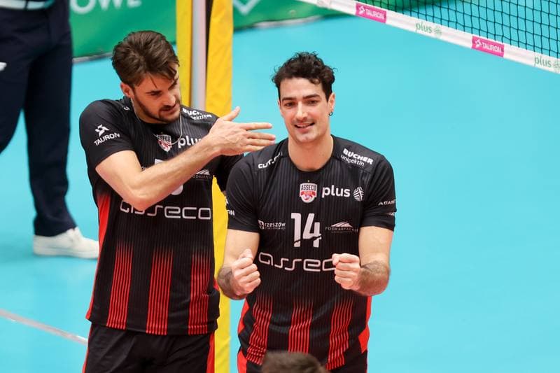 Volleyball. PlusLiga. Aluron CMC Warta Zawiercie - Asseco Resovia Rzeszow. 25.01.2024