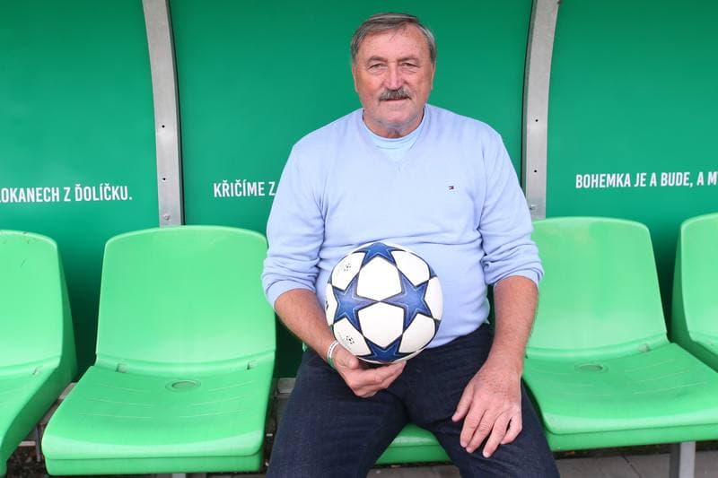 Football. Antonin Panenka. Photocall. 08.11.2018