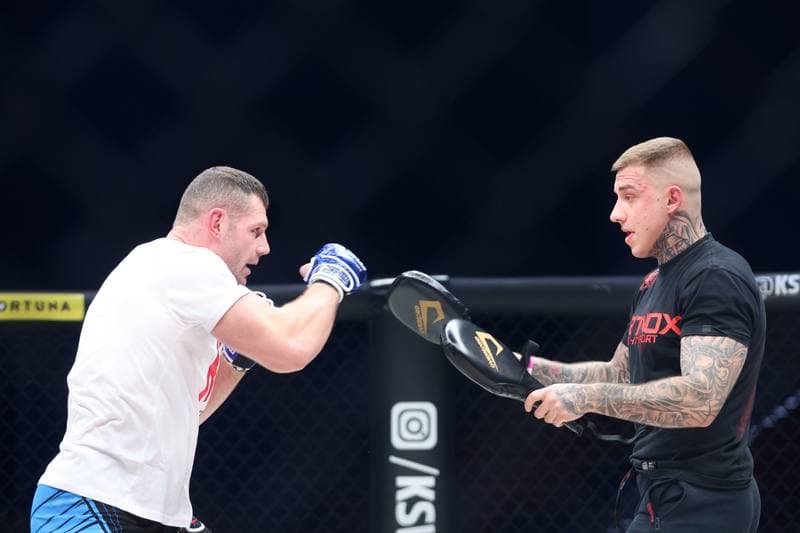MMA. KSW. Training. 27.01.2024