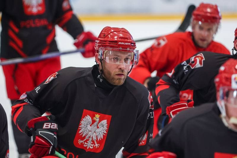 Ice Hockey. Poland national team. Training. 10.04.2023