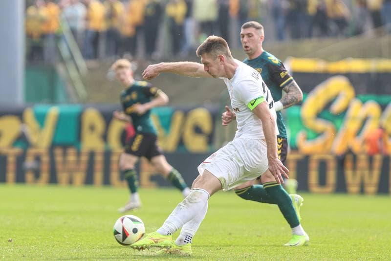 Football. PKO BP Ekstraklasa. GKS Katowice - Zaglebie Lubin. 09.03.2025