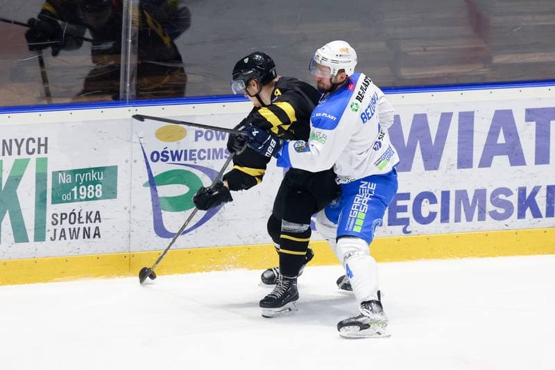 Ice Hockey. Tauron Hokej Liga. Re-Plast Unia Oswiecim - GKS Katowice. 01.02.2024