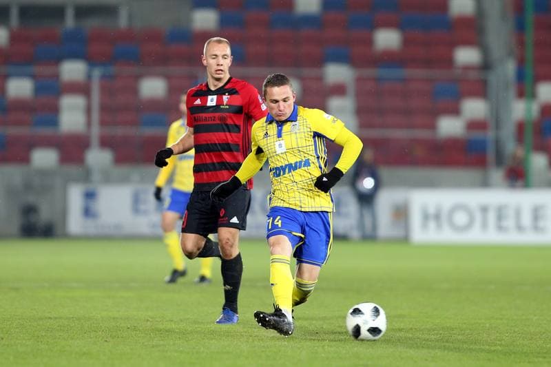 Football. Lotto Ekstraklasa. Gornik Zabrze - Arka Gdynia. 15.12.2018