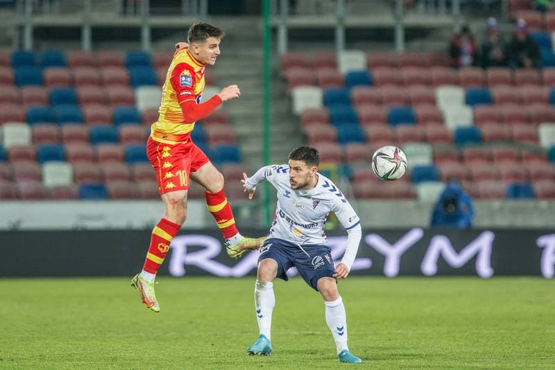 Football. PKO BP Ekstraklasa. Gornik Zabrze - Jagiellonia Bialystok. 14.02.2022