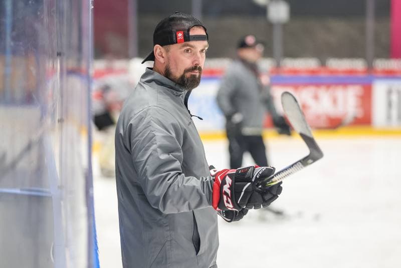 Ice Hockey. Poland national team. Training. 17.04.2023