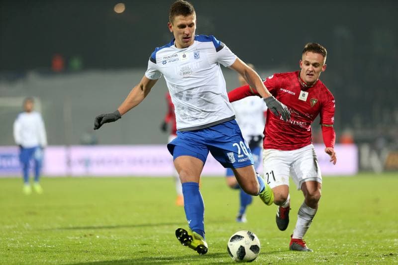 Football. Lotto Ekstraklasa. Zaglebie Sosnowiec - Lech Poznan. 16.12.2018