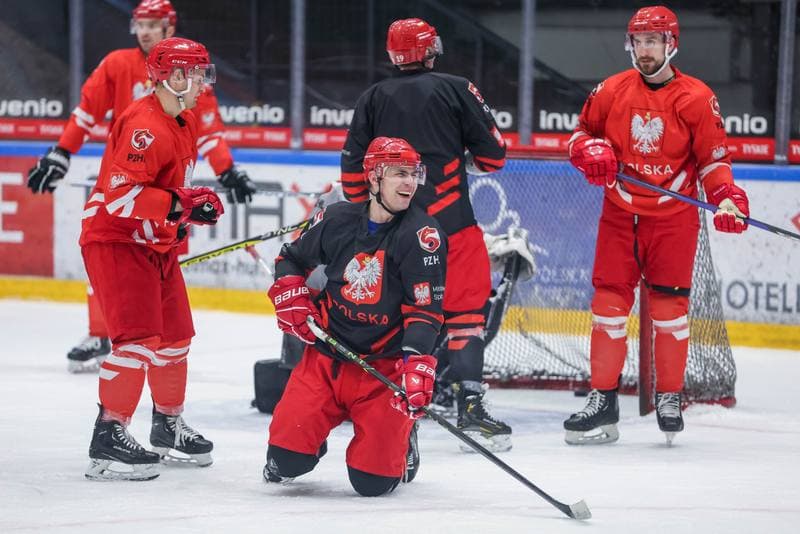 Ice Hockey. Poland national team. Training. 17.04.2023