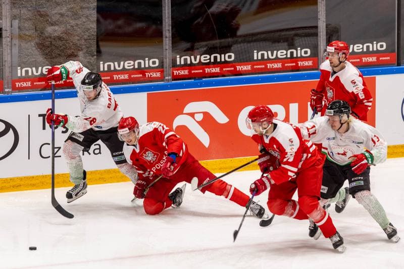 Ice Hockey. Friendly Match. Poland - Hungary. 20.04.2023