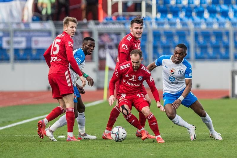 Football. Fortuna:Liga. Banik Ostrava - Sigma Olomouc. 19.02.2022