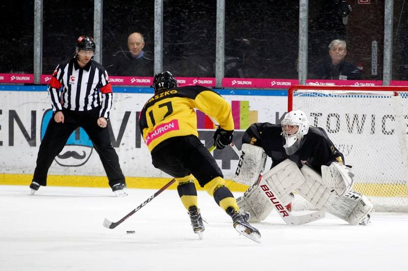 Ice Hockey. Tauron Hokej Liga. Tauron KH GKS Katowice - Comarch Cracovia. 17.01.2019
