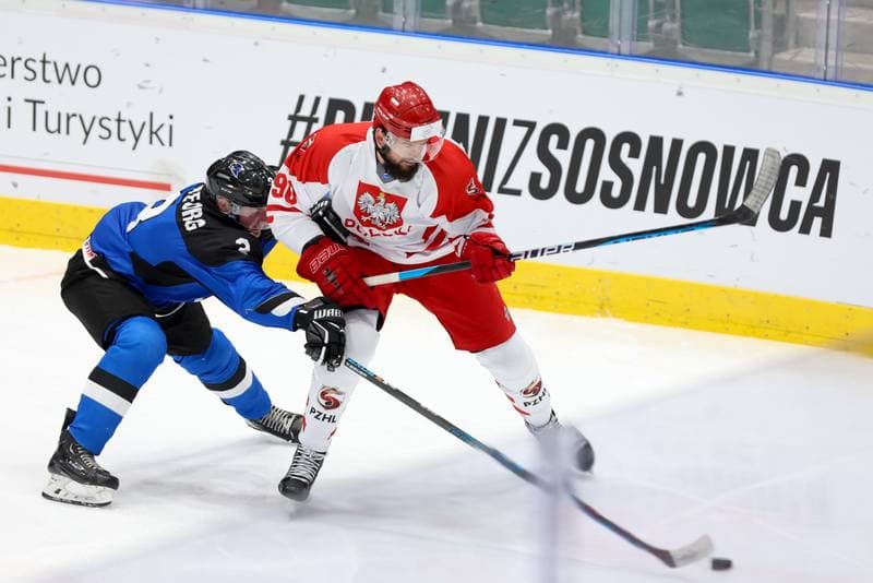 Ice Hockey. Men's Olympic Ice Hockey Qualifiers. Poland - Estonia. 08.02.2024
