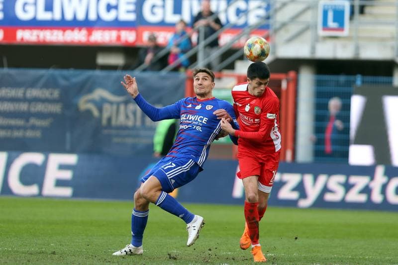 Football. Lotto Ekstraklasa. Piast Gliwice - Miedz Legnica. 17.03.2019