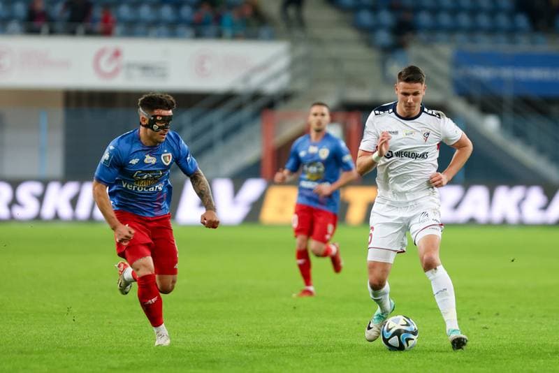 Football. PKO BP Ekstraklasa. Piast Gliwice - Gornik Zabrze. 10.02.2024