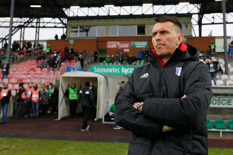 Football. Lotto Ekstraklasa. Zaglebie Sosnowiec - Wisla Plock. 13.04.2019