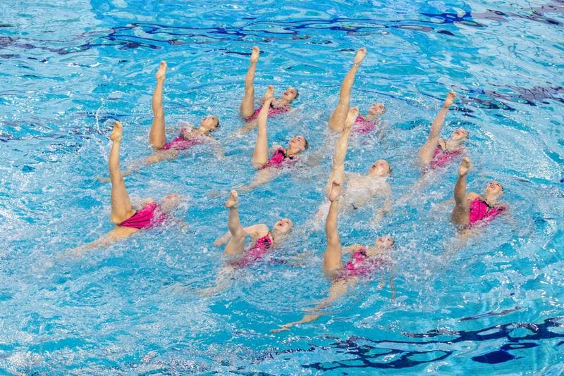 Artistic Swimming. European Games. Team Free Routine Combination. 23.06.2023