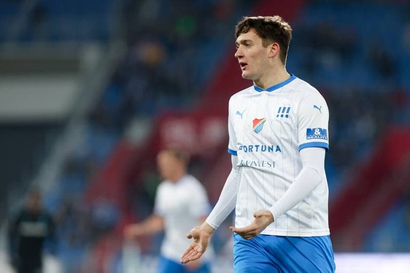 Football. Fortuna:Liga. Banik Ostrava - Viktoria Plzen. 13.02.2024