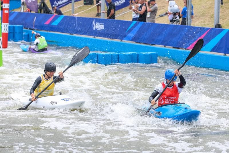 Canoe Slalom. European Games. Miquel Trave - . 02.07.2023