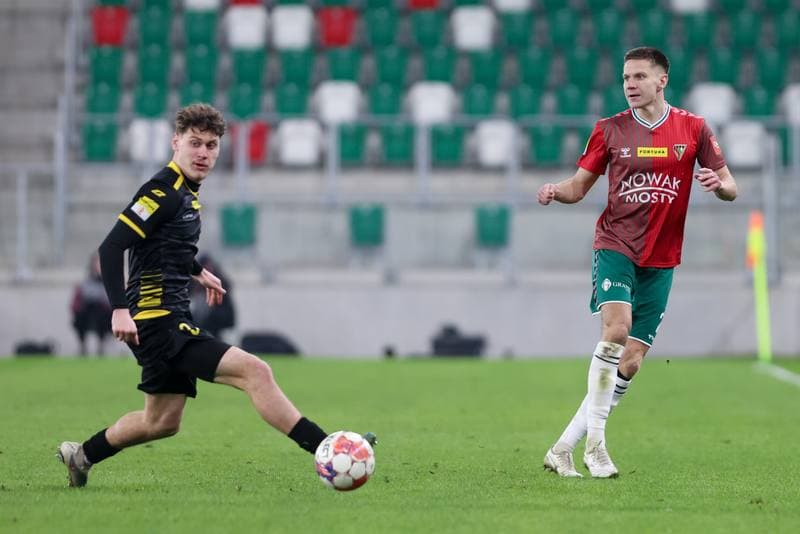 Football. Fortuna I Liga. Zaglebie Sosnowiec - Znicz Pruszkow. 18.02.2024