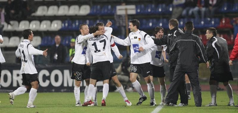 Football. PKO BP Ekstraklasa. Gornik Zabrze - Jagiellonia Bialystok. 02.10.2010
