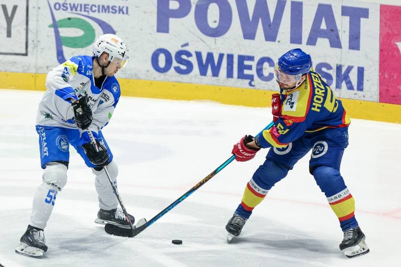 Ice Hockey. Tauron Hokej Liga. Re-Plast Unia Oswiecim - PZU Podhale Nowy Targ. 25.02.2024