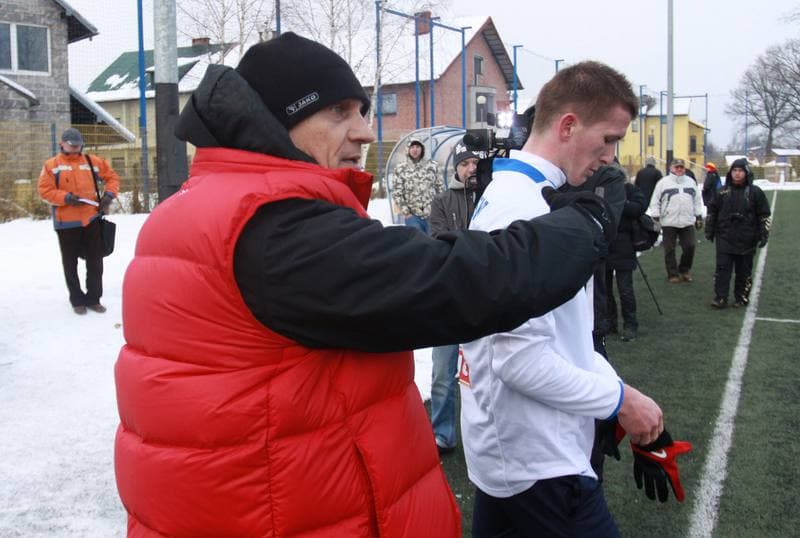 Football. Sparing. Gornik Zabrze - Korona Kielce. 02.02.2010