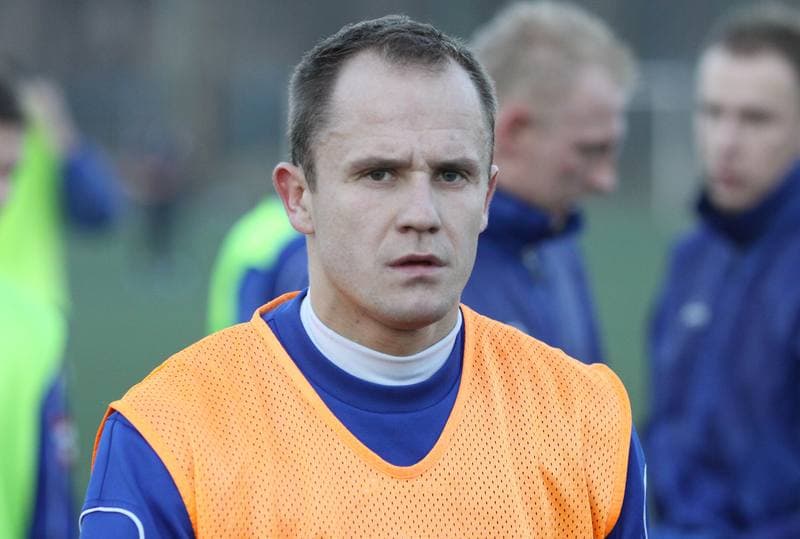Football. Ruch Chorzow. Training. 10.01.2011