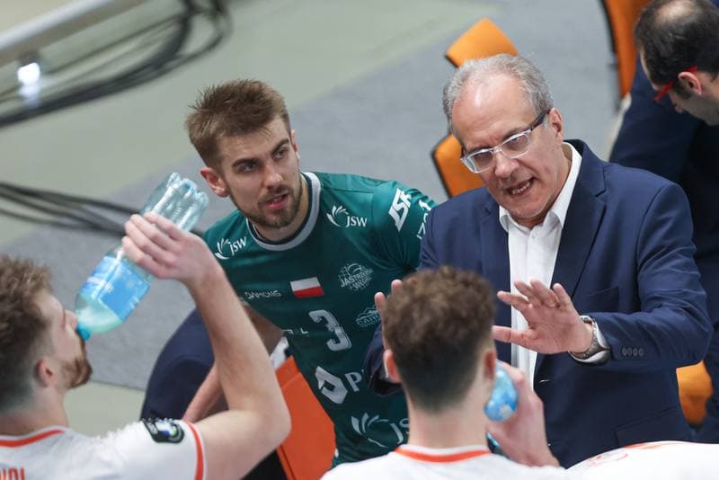 Volleyball. CEV Champions League. Jastrzebski Wegiel - Gas Sales Daiko Piacenza. 28.02.2024