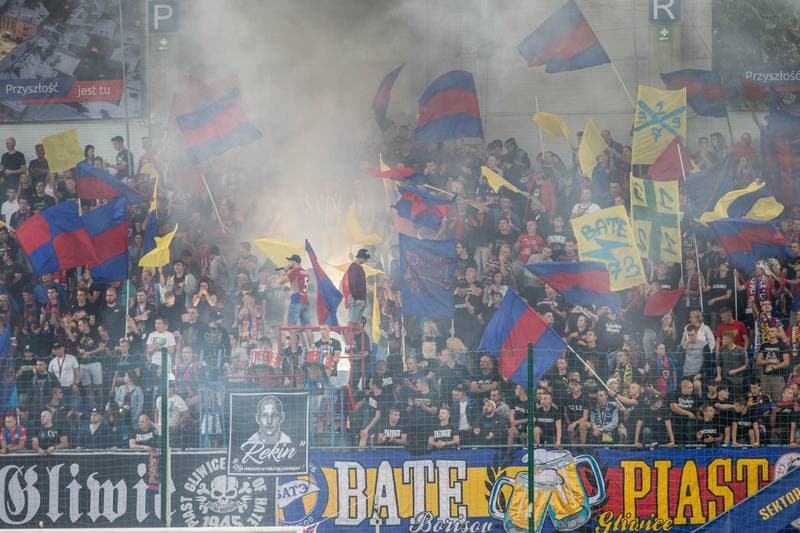 Football. UEFA Champions League. Piast Gliwice - BATE Borisov. 17.07.2019
