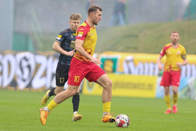 Football. Fortuna I Liga. GKS Katowice - Znicz Pruszkow. 02.03.2024
