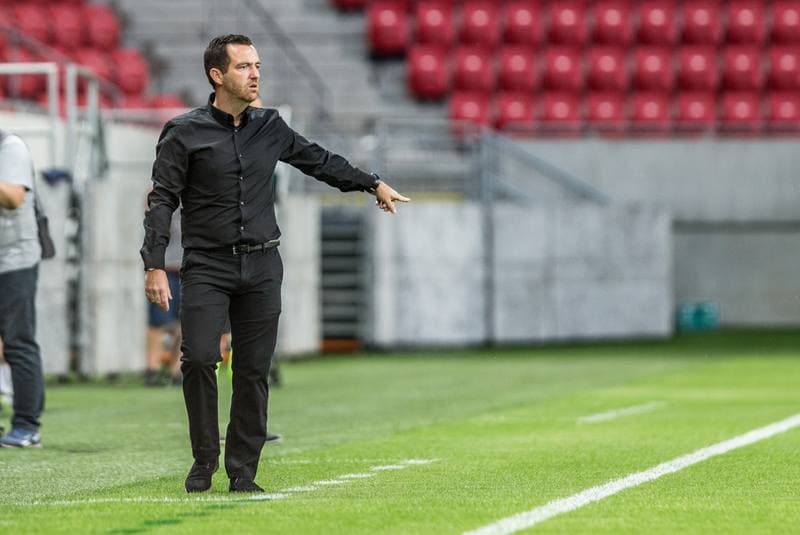 Football. UEFA Europa League. Spartak Trnava - Radnik Bijeljina. 18.07.2019