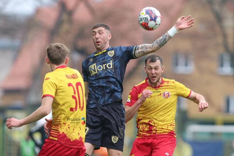 Football. Fortuna I Liga. GKS Katowice - Znicz Pruszkow. 02.03.2024