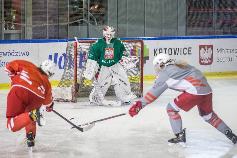 Ice Hockey. Poland national team. Training. 04.04.2022