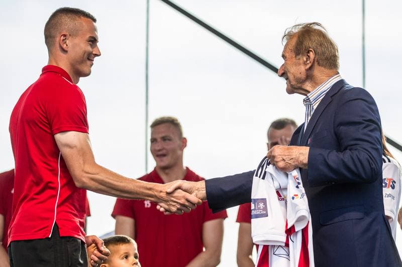 Football. Gornik Zabrze. Team Presentation. 20.07.2019