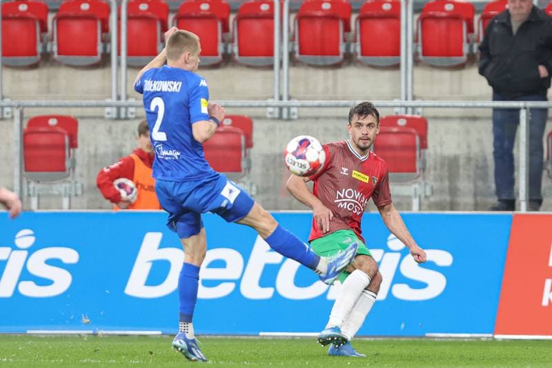 Football. Fortuna I Liga. Zaglebie Sosnowiec - Podbeskidzie Bielsko-Biala. 03.03.2024