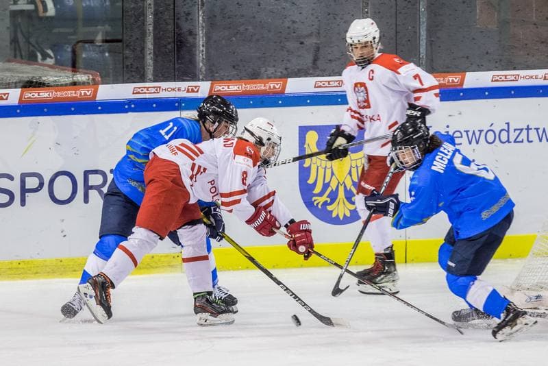 Ice Hockey. Women's World Championship Division 1B. Poland - Kazakhstan. 08.04.2022