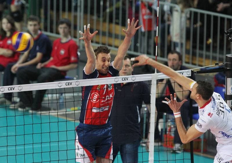 Volleyball. CEV Champions League. ZAKSA Kedzierzyn-Kozle - Trentino Volley. 22.12.2011
