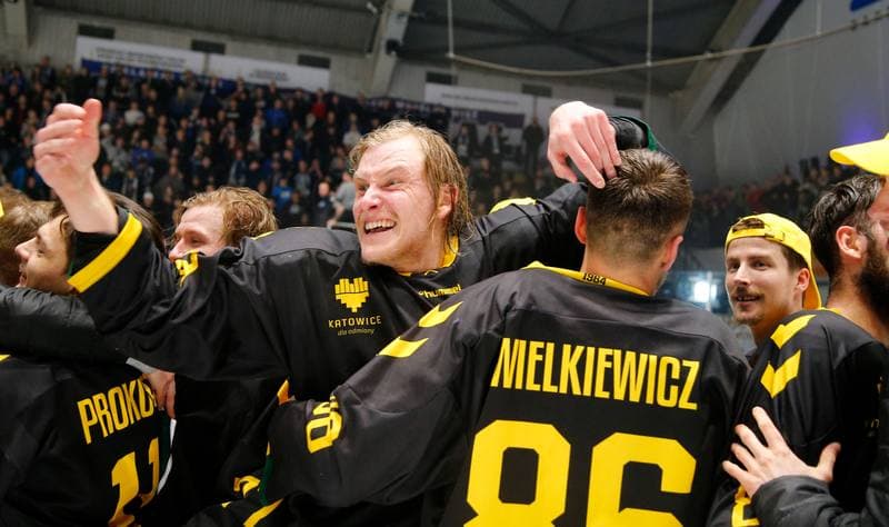 Ice Hockey. Re-Plast Unia Oswiecim - GKS Katowice. 08.04.2022