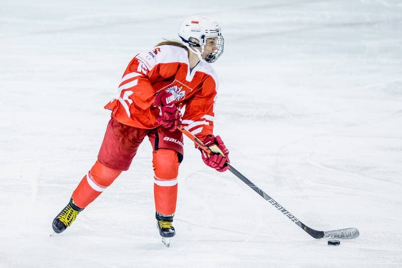 Ice Hockey. Women's World Championship Division 1B. Poland - Slovenia. 09.04.2022