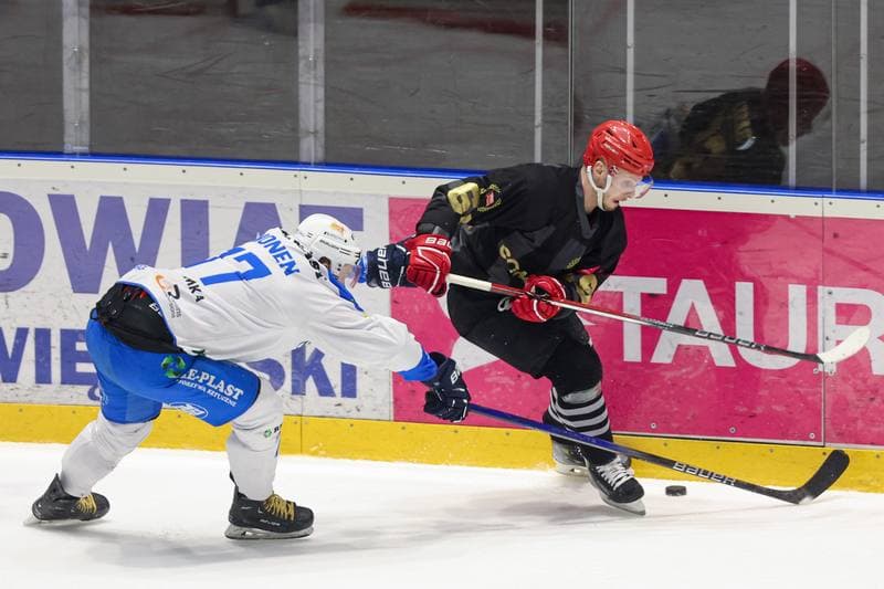 Ice Hockey. Tauron Hokej Liga. Re-Plast Unia Oswiecim - Comarch Cracovia. 14.03.2024