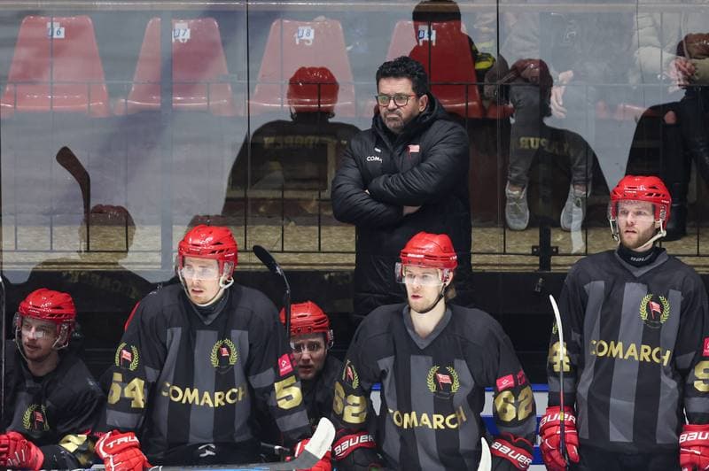 Ice Hockey. Tauron Hokej Liga. Re-Plast Unia Oswiecim - Comarch Cracovia. 14.03.2024