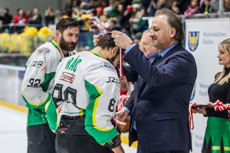 Ice Hockey. Polska Hokej Liga. JKH GKS Jastrzebie - GKS Tychy. 10.04.2022