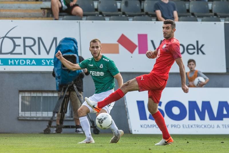 Football. UEFA Europa League. FK Jablonec - FC Pyunik Yerevan. 01.08.2019