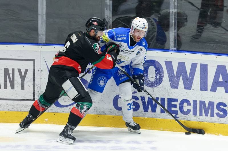 Ice Hockey. Tauron Hokej Liga. Re-Plast Unia Oswiecim - GKS Tychy. 18.03.2024