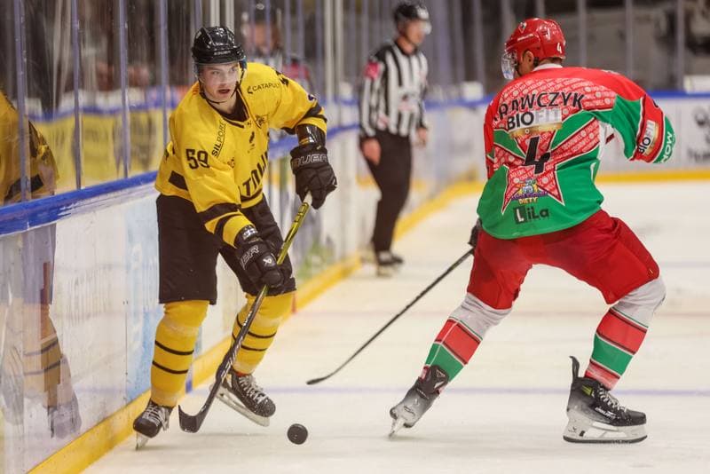 Ice Hockey. Tauron Hokej Liga. GKS Katowice - Zaglebie Sosnowiec. 01.10.2023