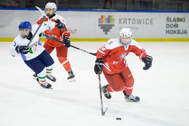 Ice Hockey. Women's World Championship Division 1B. Poland - Italy. 12.04.2022